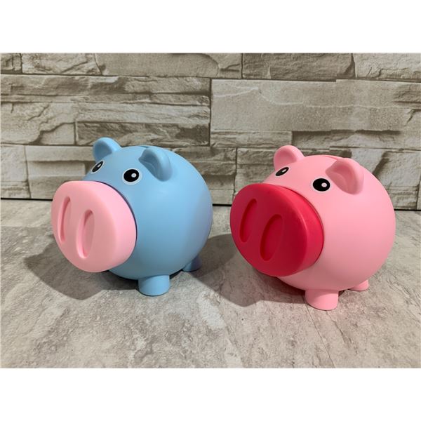 3 Pack of Piggy Banks for Kids