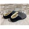 Image 2 : Men's Furry Wool Blend Slippers - Size 9 - 10