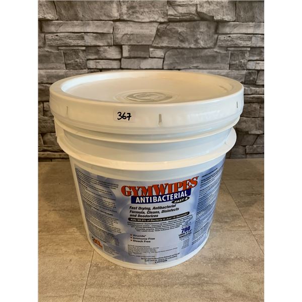 GymWipes Antibacterial Disinfecting Wipes 700 Count Tub