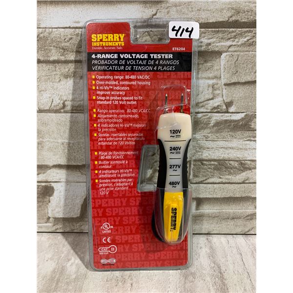 Sperry Instruments - 4-Range Voltage Tester