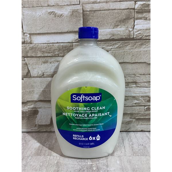 Softsoap Soothing Clean Aloe Vera Fresh Scent Moisturizing Hand Soap Refill Bottle