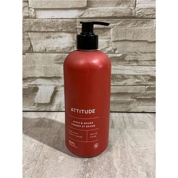 Attitude Apple & Spices Hand Soap **Missing Hand Pump**