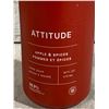 Image 2 : Attitude Apple & Spices Hand Soap **Missing Hand Pump**