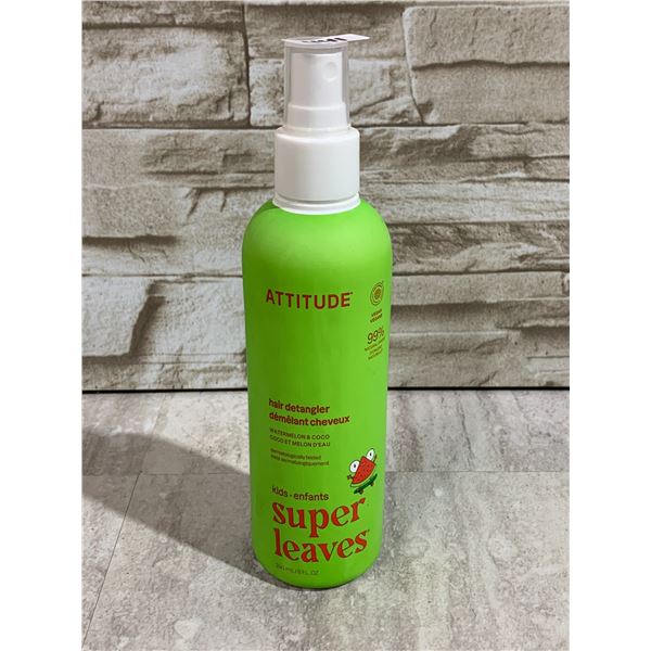 Attitude Super Leaves - Kids Hair Detangler - Watermelon & Coco