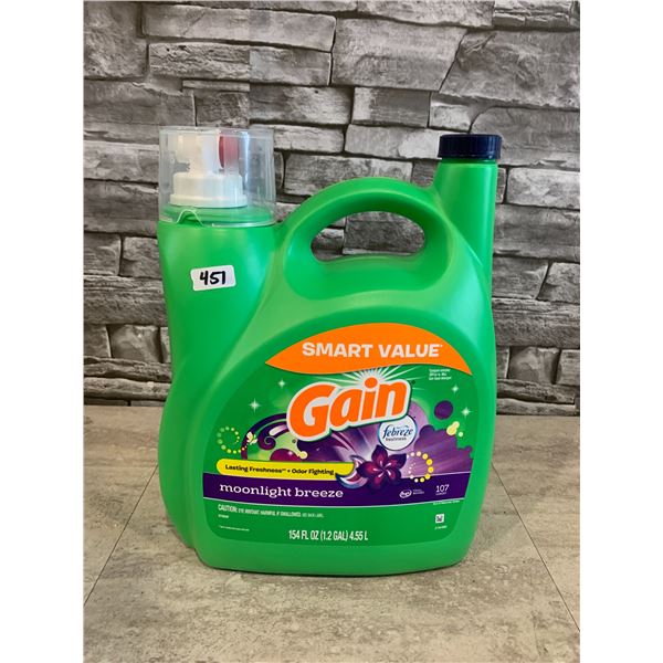 Gain Moonlight Breeze Odor Fighting Laundry Detergent - 107 Loads
