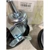 Image 7 : 4 Inch Spring Loaded Gate Caster - Heavy Duty Gate Wheel w/ Universal Mounting Plate