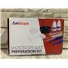 Image 1 : AmScope Microscope Slide Preparation Kit