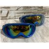 Image 1 : 2 Pack of Snowmobile Goggles
