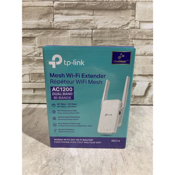 TP-Link Mesh Wi-Fi Extender AC1200 Dual-Band