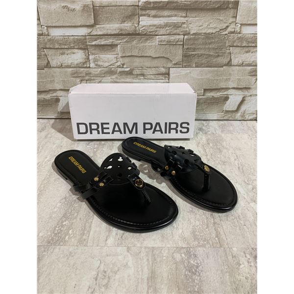 Dream Pairs Black Sandals Size 9