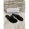 Image 1 : Dream Pairs Black Sandals Size 9