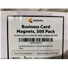 Image 3 : Business Card Magnets 300 Pack