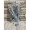 Image 1 : Metal Chrome Plated Table Number Holder or Photo Stand Set