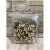 Image 3 : Small Wooden Alphabet Letters 200 Pcs