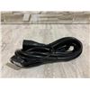 Image 2 : 6 Foot Extension Cord Black