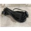Image 3 : 6 Foot Extension Cord Black
