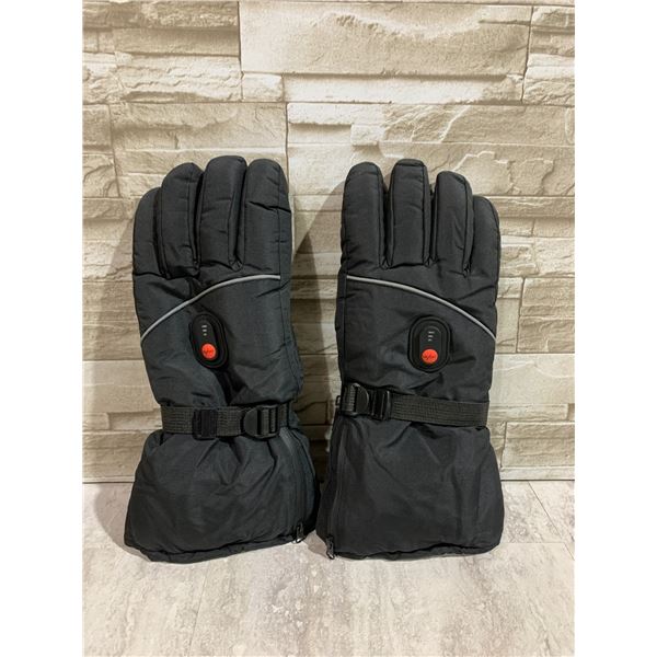 Heated Gloves Black