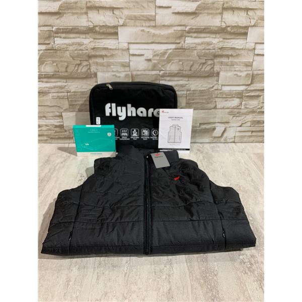 Flyhare Heated Vest Size Small - 3 Temp With Power Bank 10000mAh