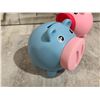 Image 2 : 2 Pack Piggy Bank Pig