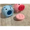 Image 4 : 2 Pack Piggy Bank Pig