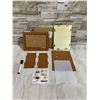 Image 1 : Cash Vault Wooden Savings With Counter