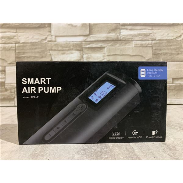 Smart Air Pump Digital Display Auto Shut off Preset Pressure Max Output 150 Psi