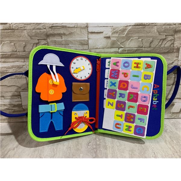 Winblo Toddlers Busy Board Sensory Learning Toy