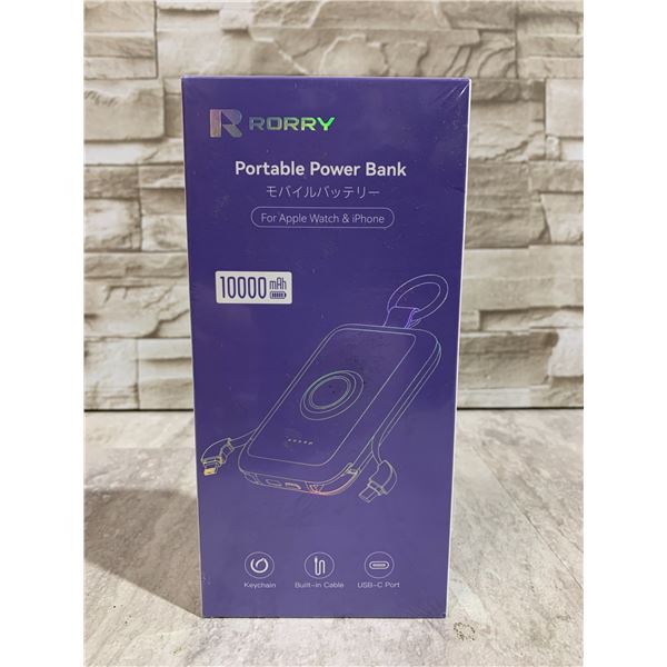 Rorry 10000mAh Portable Power Bank
