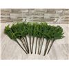 Image 1 : 12 Pieces - 18 Inch Norfolk Pine Branches - Home Décor
