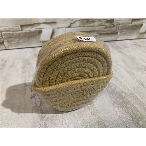 Valdivia Boho Drink Coasters With Holder
