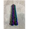 Image 5 : Rainbow Practice Butterfly Steel Trainer Knife (Not Sharp)