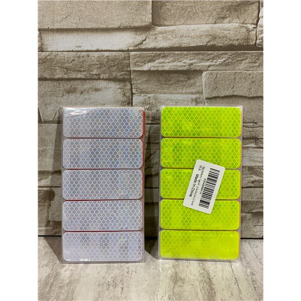 50 Pcs Reflective Stickers for Bicycles