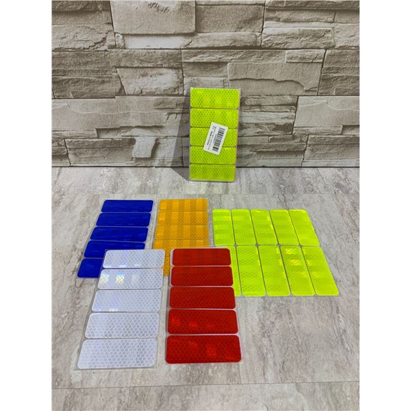 50 Pcs Reflective Stickers for Bicycles