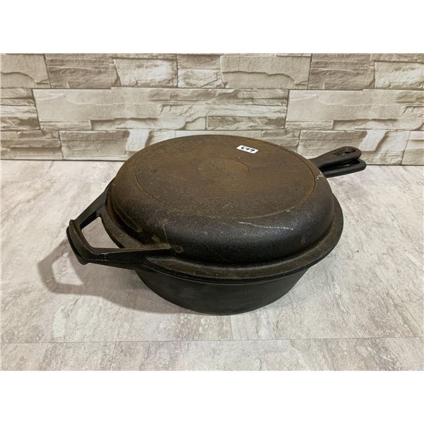 Cuisenel Cast Iron Dutch Oven with Lid