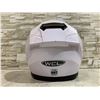 Image 4 : White Full Face Motorcycle Helmet with Sun Visor