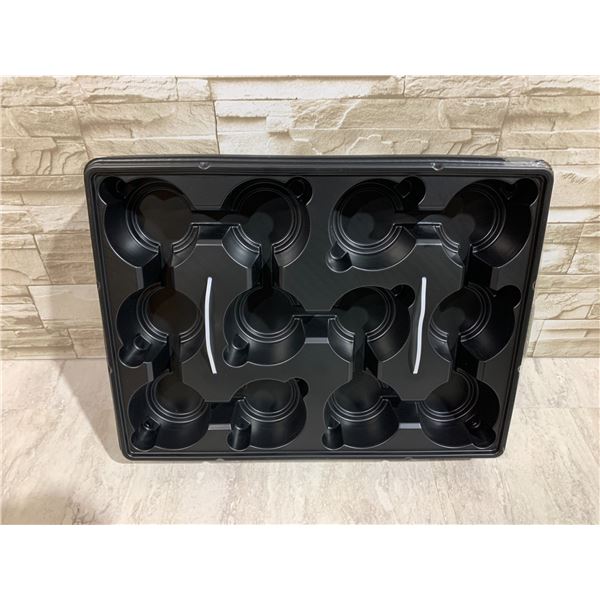 10 Pack 40 Cell Seed Starter Trays Extra Deep 3.9 Plastic Nursery Trays 20" x 10"