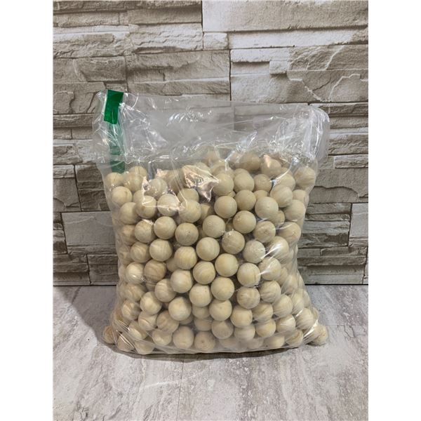 Giant Bag of Wooden  Balls for Crafts