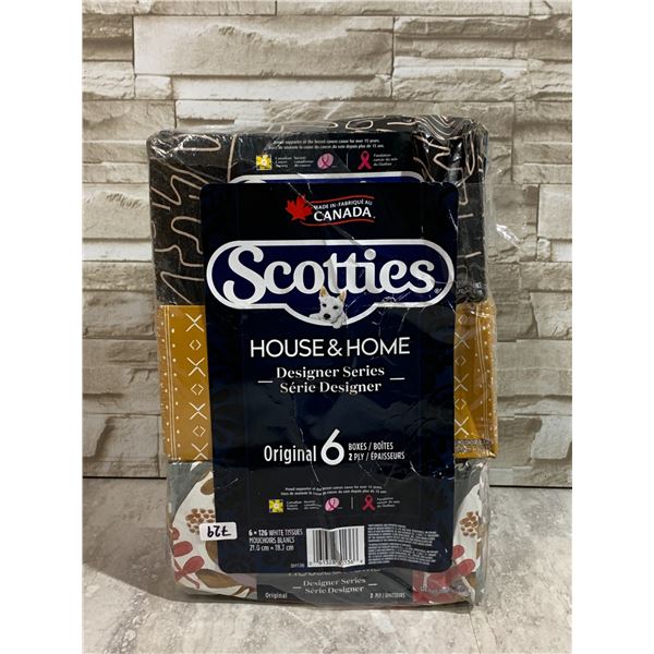 Scotties House And Home 2 Ply Tissues 6 Pack