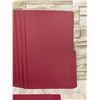 Image 3 : Lot of 33 File Folders Red