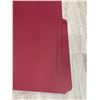 Image 5 : Lot of 33 File Folders Red