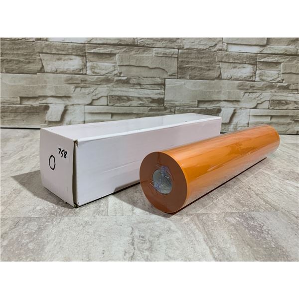 HTV Heat Transfer Vinyl 12" X 8ft Orange For Cricut Machine