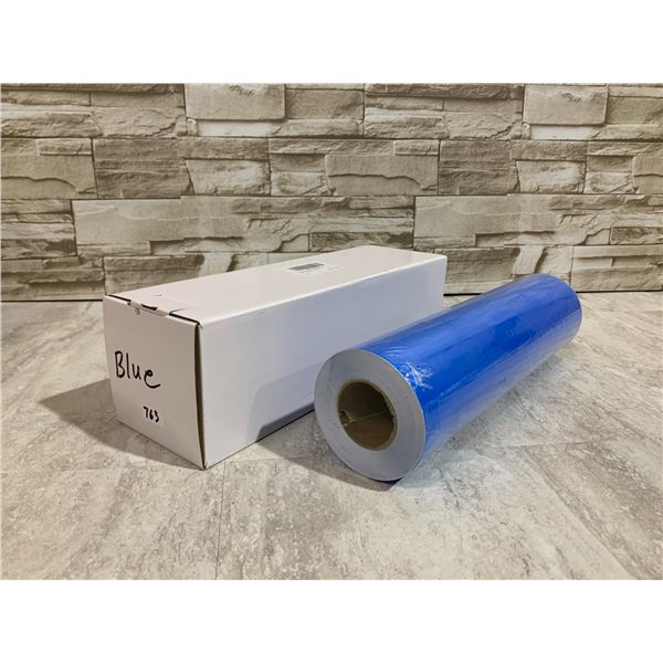 HTV Heat Transfer Vinyl 12" x 50Ft  Blue Gloss For Cricut Machine
