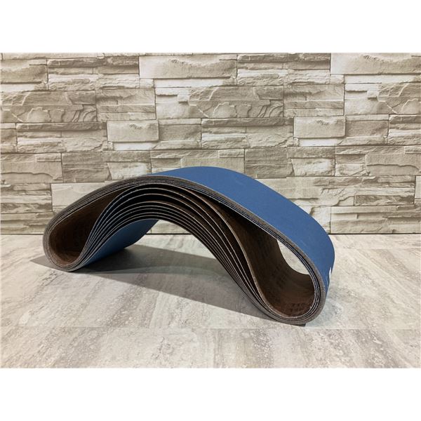 Lot of 9 Sanding Belts 2504 115.03-B P36