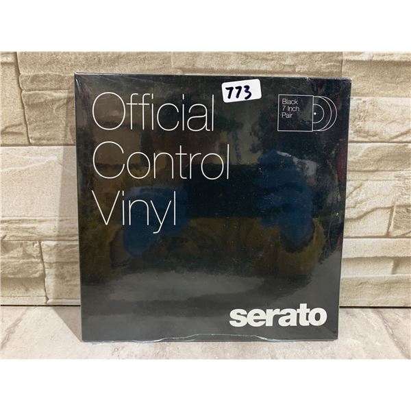 Pair of Serato Official Control Vinyl for Conecting Turntables to Scratch or DVS Software