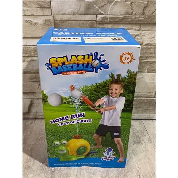 Cartoon Style Splash Baseball Outdoor Toy