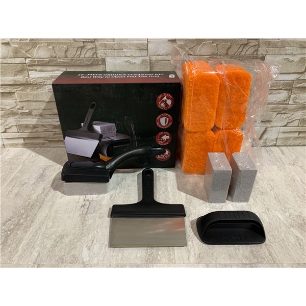26 Piece Griddle Cleaning Kit for Flat Top Grill