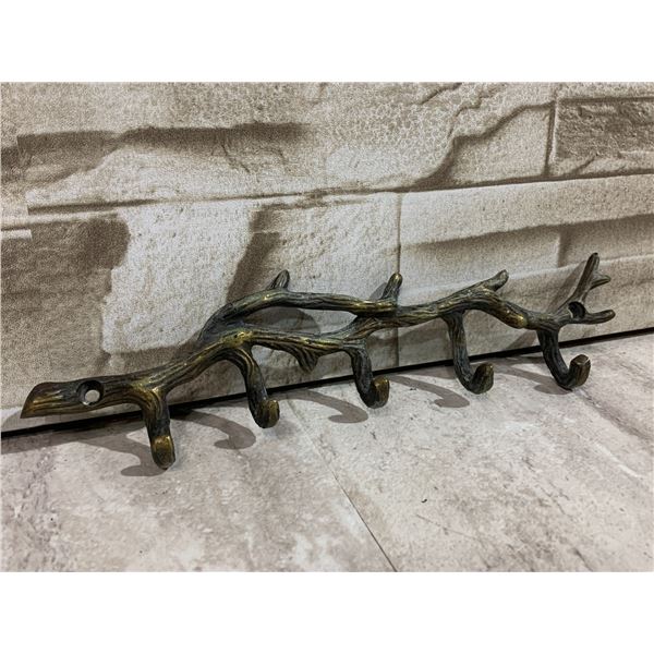 Solid Brass Wall Mounted Key Holder