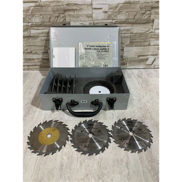 6 inch Carbide Stacking Dado Set