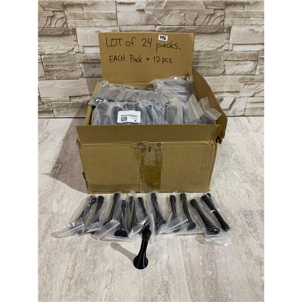 Lot of 24 - 12 Packs of Door Stop Spring