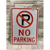 Image 1 : Aluminum No Parking Sign